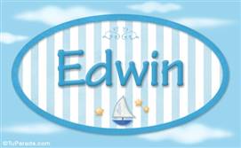 Edwin, nombre de bebé, nombre de niño