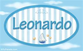 Leonardo, nombre de bebé, nombre de niño