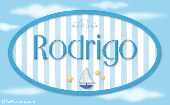 Rodrigo, nombre de bebé, nombre de niño