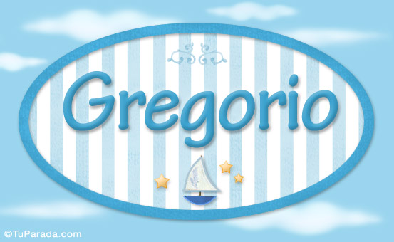 Nombre Gregorio, nombre de bebé, nombre de niño, Imagen Significado de Gregorio, nombre de bebé, nombre de niño