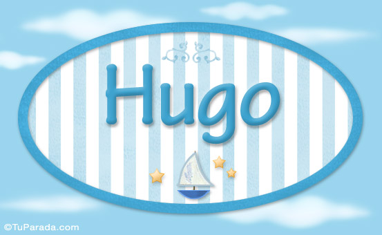 Nombre Hugo, nombre de bebé, nombre de niño, Imagen Significado de Hugo, nombre de bebé, nombre de niño