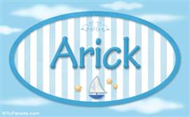 Arick, nombre de bebé, nombre de niño