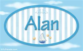 Alan, nombre de bebé, nombre de niño