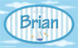 Brian, nombre de bebé, nombre de niño