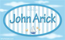 John Arick, nombre de bebé, nombre de niño