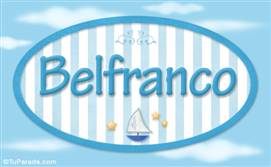 Belfranco, nombre de bebé, nombre de niño