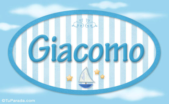 Nombre Giacomo, nombre de bebé, nombre de niño, Imagen Significado de Giacomo, nombre de bebé, nombre de niño