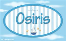 Osiris, nombre de bebé, nombre de niño