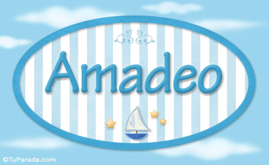 Nombre Amadeo, nombre de bebé, nombre de niño, Imagen Significado de Amadeo, nombre de bebé, nombre de niño