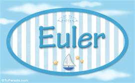 Euler, nombre de bebé, nombre de niño