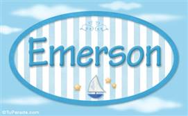 Emerson, nombre de bebé, nombre de niño