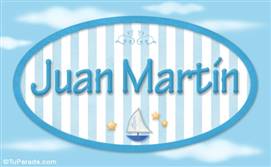 Juan Martín, nombre de bebé, nombre de niño