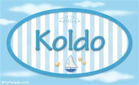 Koldo, nombre de bebé, nombre de niño