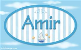 Amir, nombre de bebé, nombre de niño