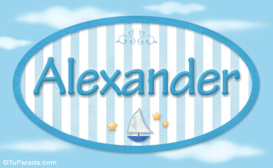 Alexander, nombre de bebé, nombre de niño