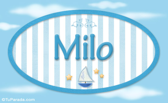 Nombre Milo, nombre de bebé, nombre de niño, Imagen Significado de Milo, nombre de bebé, nombre de niño