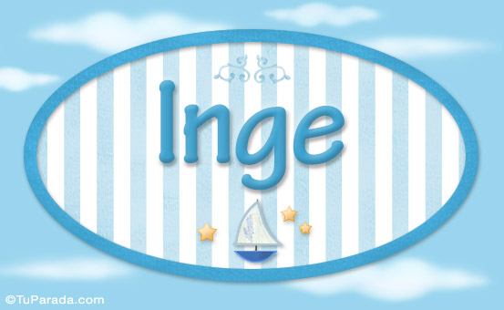 Inge, nombre de bebé, nombre de niño