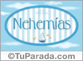 Nehemías, nombre de bebé, nombre de niño