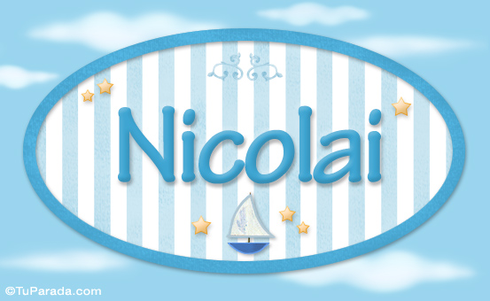 Nicolai - Nombre decorativo