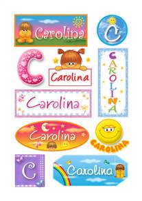 Carolina - Para stickers