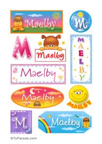 Maelby - Para Stickers