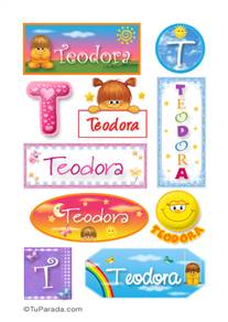 Teodora - Para stickers