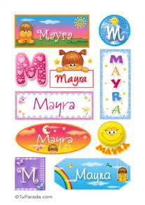 Mayra - Para stickers