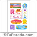 Rosa - Para stickers
