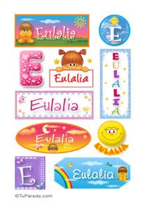 Eulalia - Para stickers