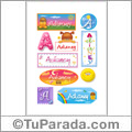 Adianey - Para stickers