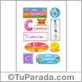 Camerina - Para stickers
