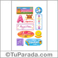 Agustina - Para stickers