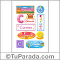 Carmen - Para stickers