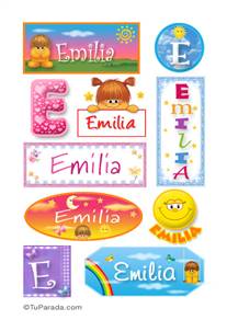 Emilia - Para stickers