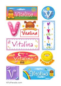 Vitalina - Para stickers