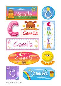 Camila - Para stickers