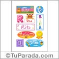 Rita - Para stickers
