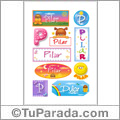 Pilar - Para stickers