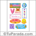 Verónica - Para stickers