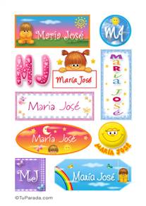 Maria José - Para stickers