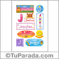 Josefina - Para stickers