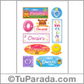 Omaira - Para stickers