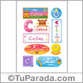 Celina - Para stickers