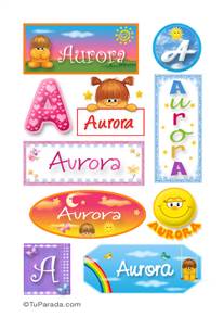 Aurora - Para stickers