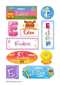Eden - Para stickers