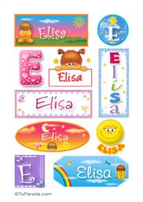 Elisa - Para stickers