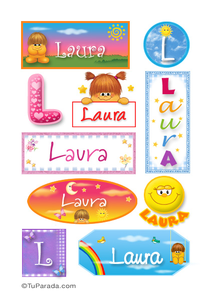 Laura - Para stickers