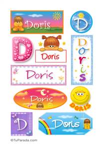 Doris - Para stickers