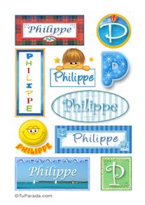 Philippe - Para stickers