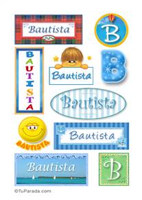 Bautista - Para stickers